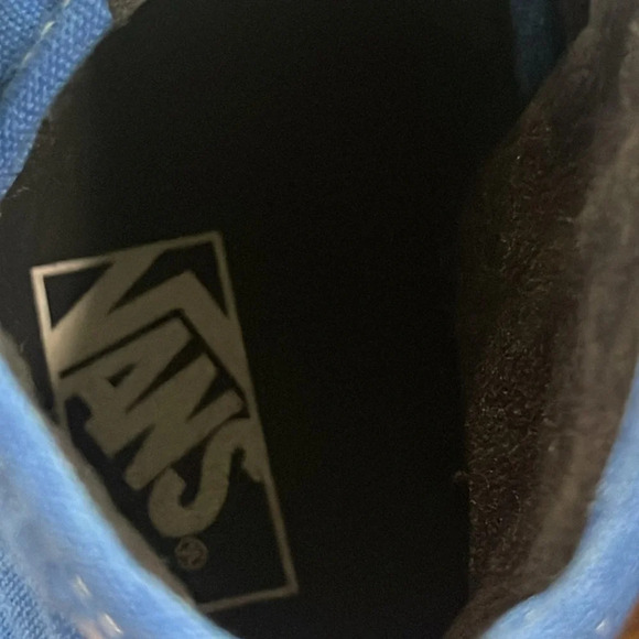 RARE Vans classic blue hi high top sz mens 9 womens 10.5 (RARE DEADSTOCK) unisex - Picture 11 of 16